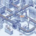 Complete turnkey food production line setup showing modern processing equipment and workflow
